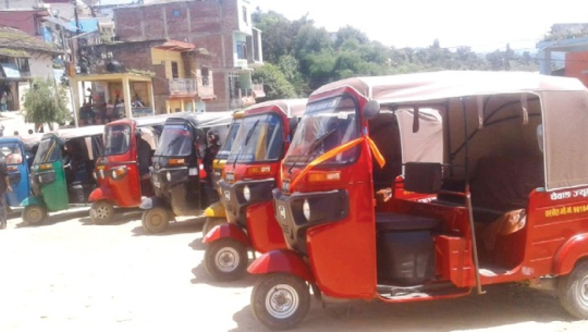 वैकल्पिक व्यवस्था गर्न रिक्सा व्यवसायीको माग