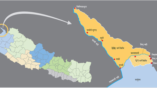 लिपुलेक, लिम्पियाधुरा र कालापानी जनगणनामा समावेश भएन, कानूनी रुपमा पनि भूमि गुम्ने चिन्ता
