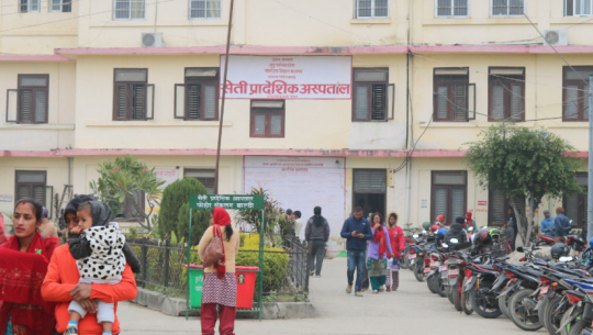 धनगढीमा कोरोना पुष्टि भएका तीन जना प्रहरी सेती अस्पताल भर्ना