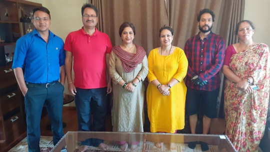 शिवांशको उपचारका लागि हिन्दू महासंघका उपाध्यक्ष साउद्वारा ५५ हजार सहयोग