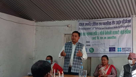 कञ्चनपुरमा कृषकहरुलाई बेमौसमी तरकारी खेती तालिम