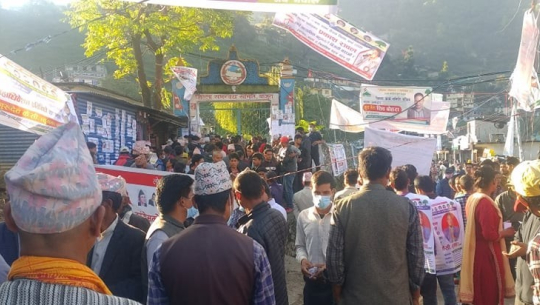 बाजुरामा मतदान सुरु