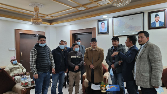 Minister Khand instructs for strong security arrangement in Kailali