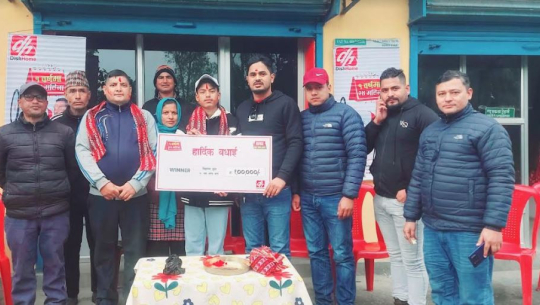 कञ्चनपुरका निशान्तले जिते नगद एक लाख