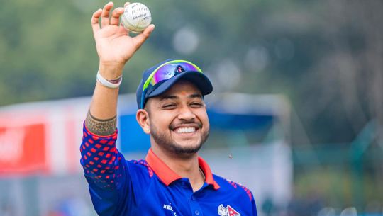 सन्दीपले पूरा गरे १०० विकेटको कोशेढुंगा