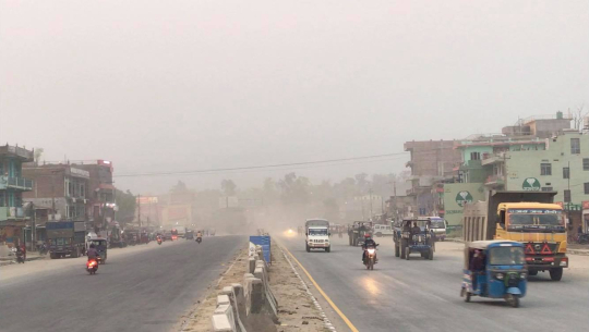 धनगढीको वायु प्रदूषण AQI नेपालकै खराब मापन भएपछि चिन्ता, अत्तरियाको हालत पनि उस्तै