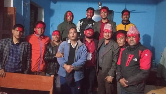 नेपाल पत्रकार महासंघ बझाङ्ग शाखामा रोकायाको प्यानल विजय