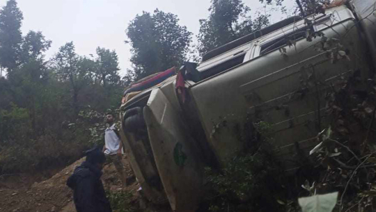 बैतडीमा जिप दुर्घटना, ७ जना घाइते 