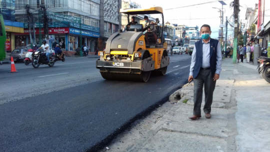Road upgrading underway in Kanchanpur with world bank grant