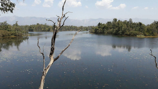 घोडाघोडी तालको पानी निकास गेट मर्मत हुने