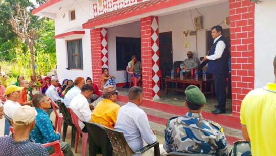बाघको आक्रमणबाट मृत्यु भएकी महिलाको परिवारलाई १० लाख राहत