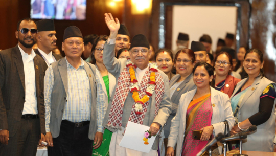 प्रधानमन्त्री दाहालले चौथो पटक पनि पाए विश्वासको मत