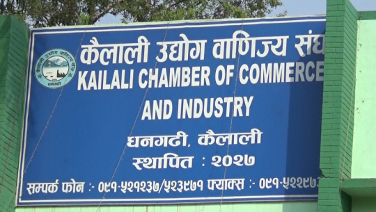 'कैलाली उद्योग वाणिज्य संघले कर तिरेन'