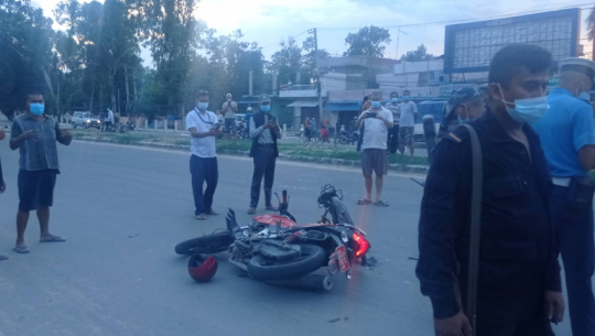 One dies in a motorcycle accident in Dhangadhi