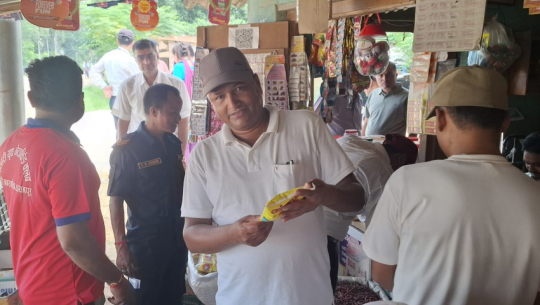 Deputy Mayor Chaudhary leads market monitoring in Belauri