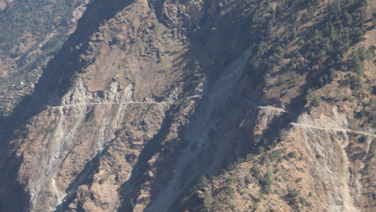 Nepali Army begins track opening from both ends on Darchula-Tinker road