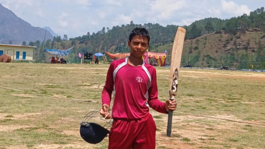 यू–१६ सुदूरपश्चिम छनोटः बैतडीका भास्करको शतक