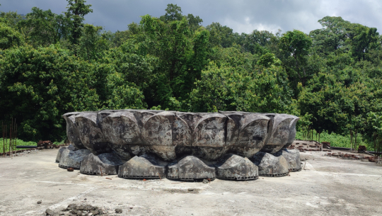 Construction of 75-foot mother Nepal statue stalled in Kanchanpur due to budget shortage