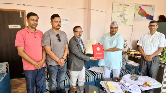 कृष्णपुर नगरपालिका र काठमाडौँ विश्वविद्यालयबीच सम्झौता