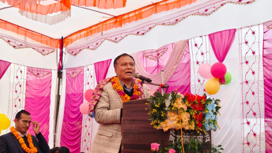 जनताले भ्रष्टाचार मुक्त समाज चाहेका छन्ः मन्त्री घिसिङ