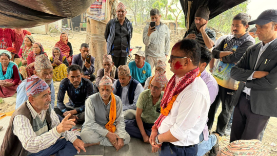 दुई सय दश दिन पछि शुक्लाफाँटा आरक्ष विस्थापितको अनशन अन्त्य