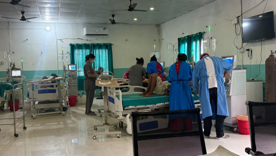महाकाली अस्पतालमा मिर्गौला पीडित बिरामीको चाप