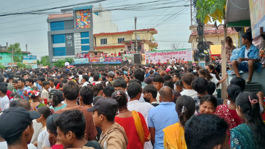 थारु समुदायले धुमधामसँग मनाए गुरही पर्व