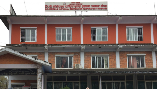 जिपी कोइराला उपचार केन्द्रमा निर्मित आइसोलेशन कक्ष हस्तान्तरण