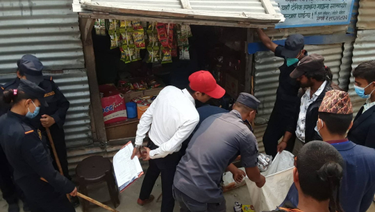 अछाममा बजार अनुगमन 