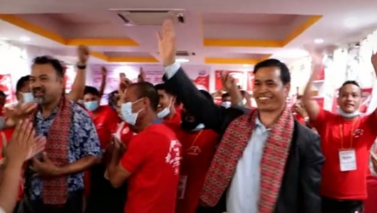 Video of Karnali's CM dancing on 'Let's all be ready to become Maoists again' goes viral