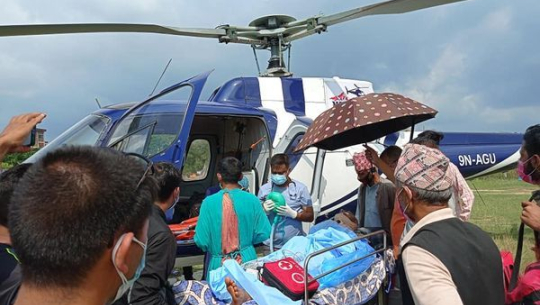 बैतडीबाट हेलिकोप्टर चाटर्ड गरी काठमाडौँ पुर्‍याइएका जोशीको मृत्यु