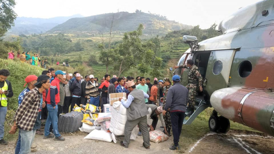 सुदूरपश्चिममा चारआनाको राहत बाड्न बाह्रआनाको भ्रमण खर्च !