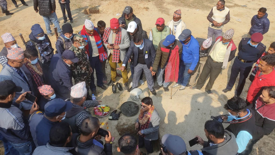 डोटीको राजपुरमा कोल्ड चेम्बरको शिलान्यास