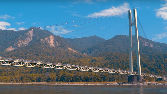 कर्णाली पुल निर्माण भएको २८ वर्ष पूरा, मर्मतसम्भार गर्न टोली पठाउँदै सडक विभाग