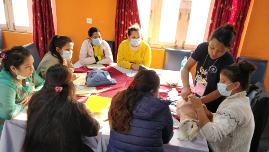 धनगढीमा ‘बेसिक फर नर्स’ तालिम सम्पन्न