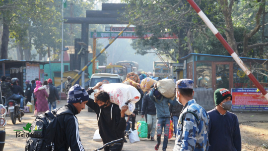 भारतमा ओमिक्रोनको त्रास, पश्चिम सीमानाकाबाट स्वदेश फर्किने ह्वातै बढे