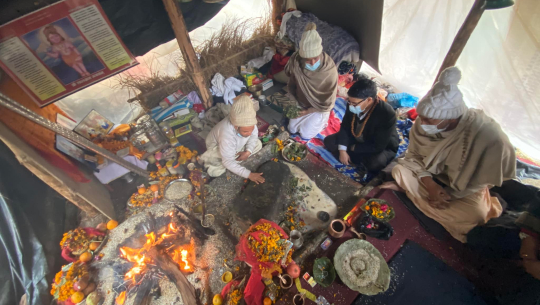 धर्मकर्ममा सुदूरपश्चिमका मुख्यमन्त्री !