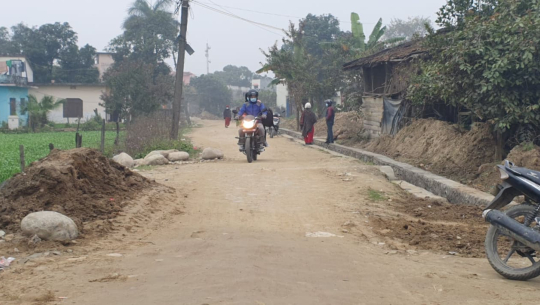 ४ वर्षसम्म नबनेको धनगढीको एउटा सडक, स्थानीयलाई सास्ती उस्तै
