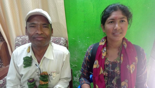 कञ्चनपुरको लालझाडीको अध्यक्षमा कांग्रेसबाट श्रीकृष्ण र उपाध्यक्षमा राधाको उम्मेदवारी 