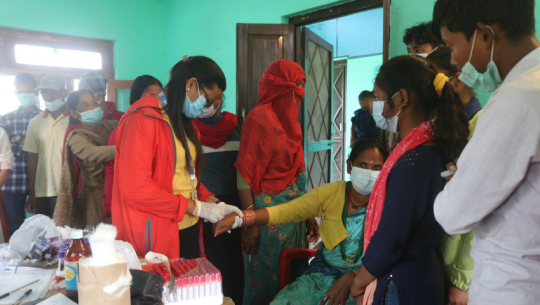 थारू समुदायमा सिकलसेलको संक्रमण उच्च