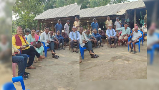 आचारसंहिताविपरीत भोट माग्दै भूमि आयोग कैलाली 