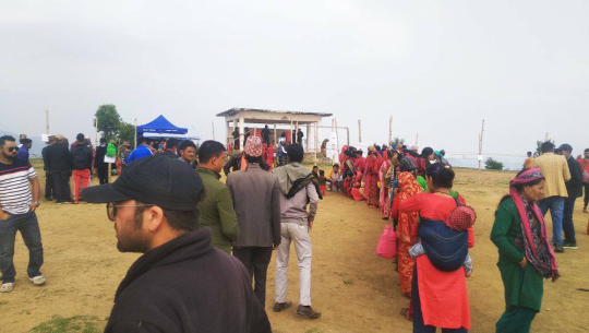 डडेल्धुरामा ६० प्रतिशतभन्दा बढी मतदान
