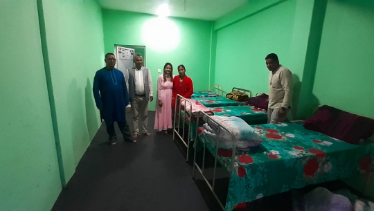 डडेल्धुरामा किसुन जी निःशुल्क विश्रामस्थल स्थापना 