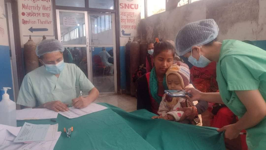109 people in the Dadeldhura receive free surgery in a hospital camp