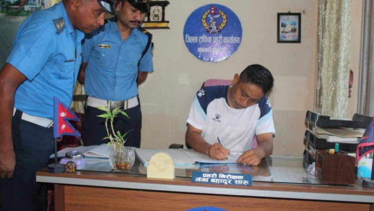 District Traffic Police Office Kailali welcomes its new head officer