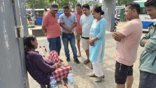 People suffering psychological disorders left stranded on the streets