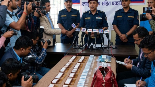 कञ्चनपुरमा १२६ एम्पुल लागूऔषधसहित एक जना पक्राउ