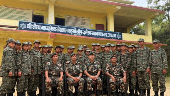 राष्ट्रिय सेवा दल जुनियर डिभिजनको प्रथम प्रवचन अछामको भैरव माविमा सुरु