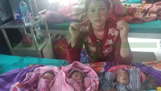 कैलालीकी बोहराले जन्माईन् तिम्ल्याह छोरा, उपचारमा आर्थिक अभाव
