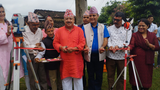 भूमिहीनलाई लालपुर्जा वितरण गर्न धनगढी–२ मा पनि नापी सुरु 